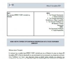 ΠΕΣΕΔΕ: Επιστολή προς Υπουργό Οικονομικών , Ανάπτυξης & Επενδύσεων , Υποδομών & Μεταφορών